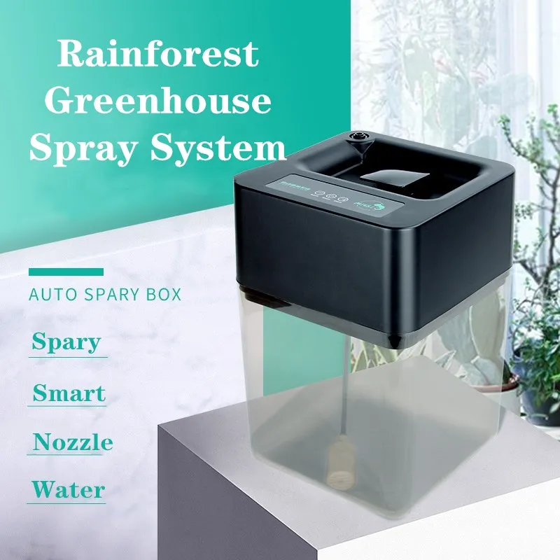 Rainforest Tank Landscape Automatic Spray Barrel 12L Water Tank Plant Spray Watering Intelligent Timing Reptile Supplies