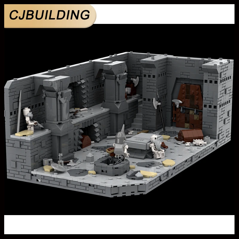 

Кольца из фильма MOC, строительные блоки, серия замков, минусы Мории, модель «сделай сам», сборные кирпичи, креативная коллекция игрушек MOC-227000