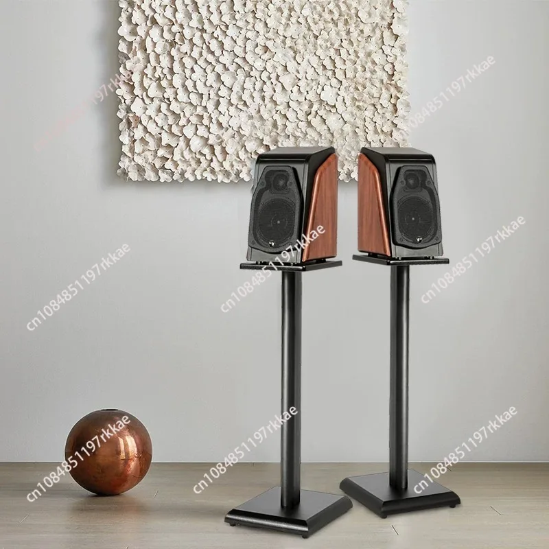Professional metal wood custom bookshelf speaker , surround sound shelf, rack tripod floor rack
