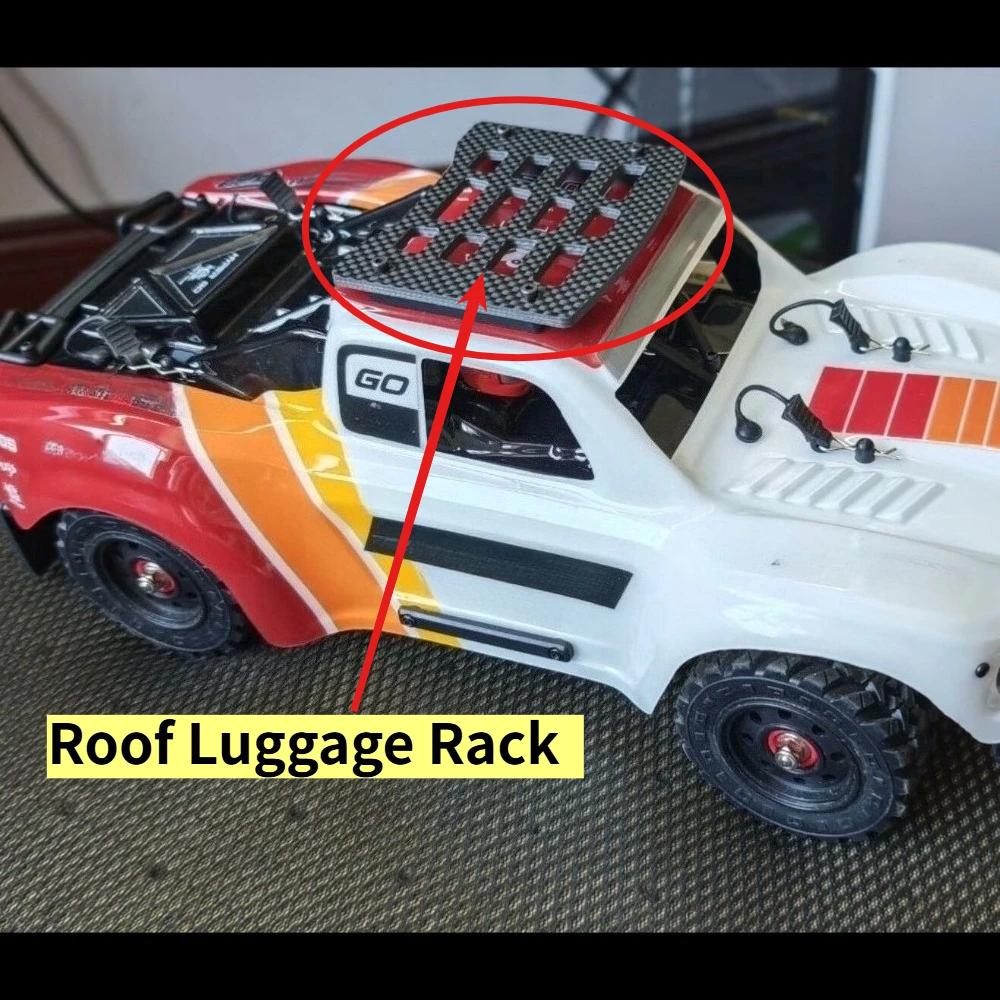 porte-bagages-de-toit-en-fibre-de-carbone-pour-voiture-rc-mjx-14211-modele-tout-terrain-a-l’echelle-1-14-chassis-anti-rayures-pieces-de-rechange-de-taille-personnalisee
