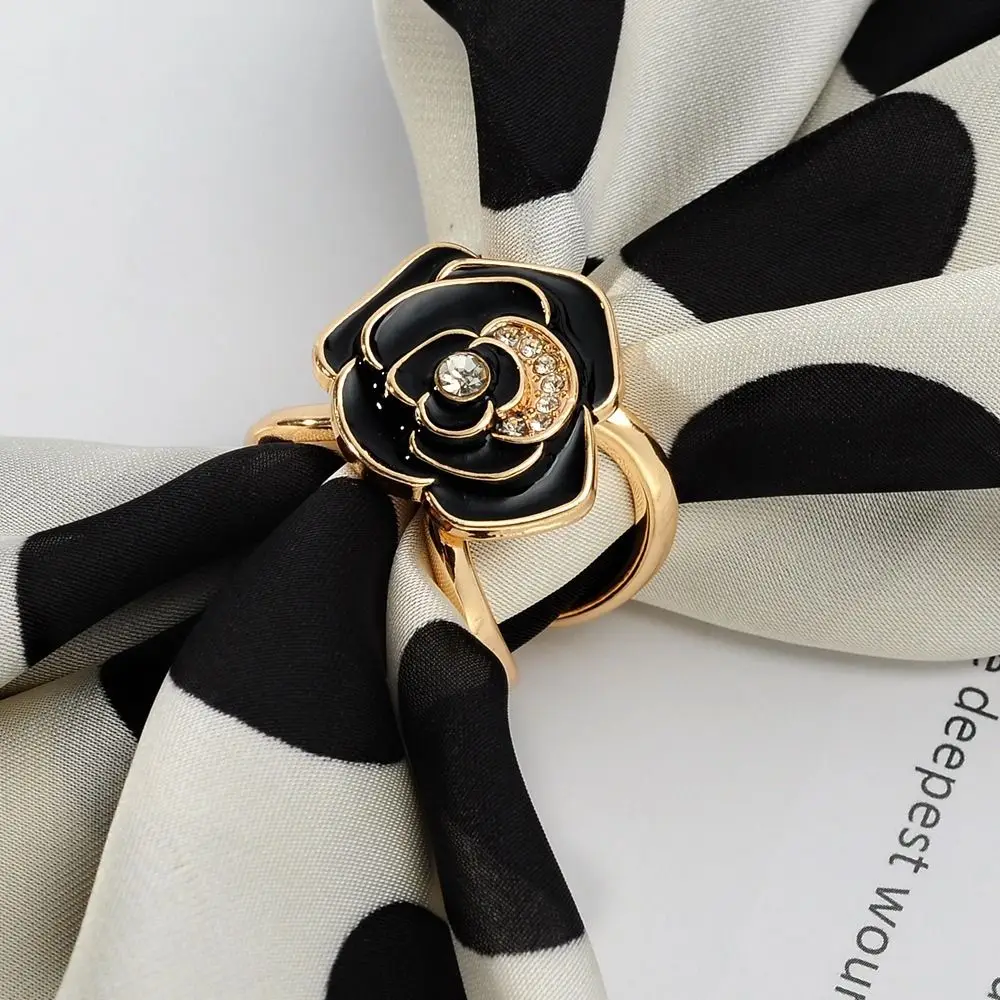 جديد سبيكة وشاح مشبك العقد قطعة أثرية DIY وشاح المشبك متعدد الوظائف كريستال دبابيس مجوهرات اكسسوارات