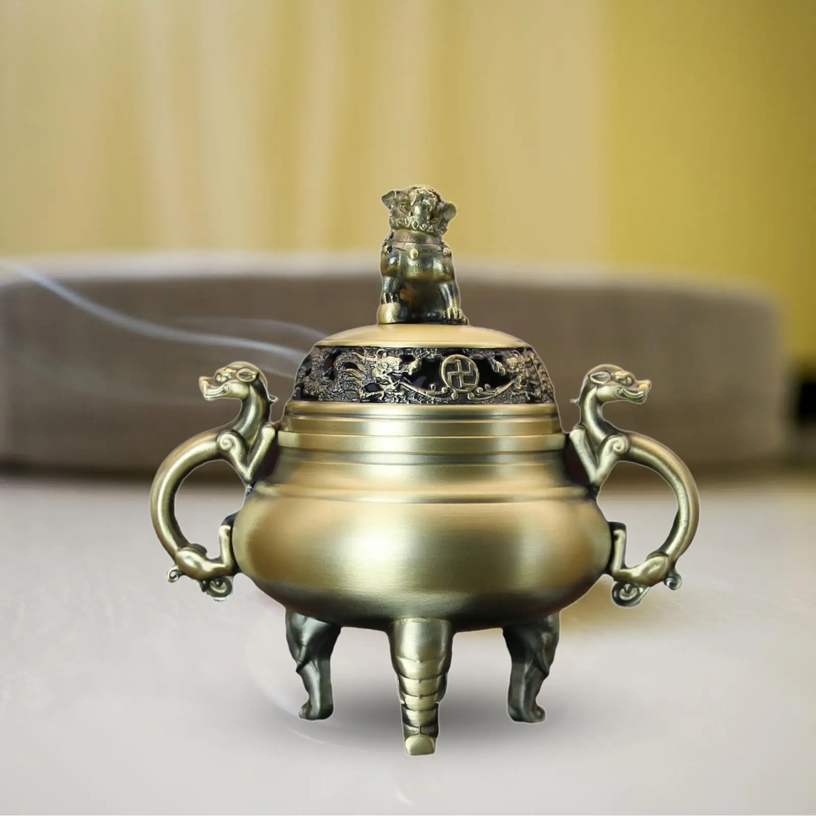 

Китайская курильница для благовоний, домашний офисный декор, фэн-шуй, украшение для спальни, офиса, кабинета, отеля, комнаты для медитации