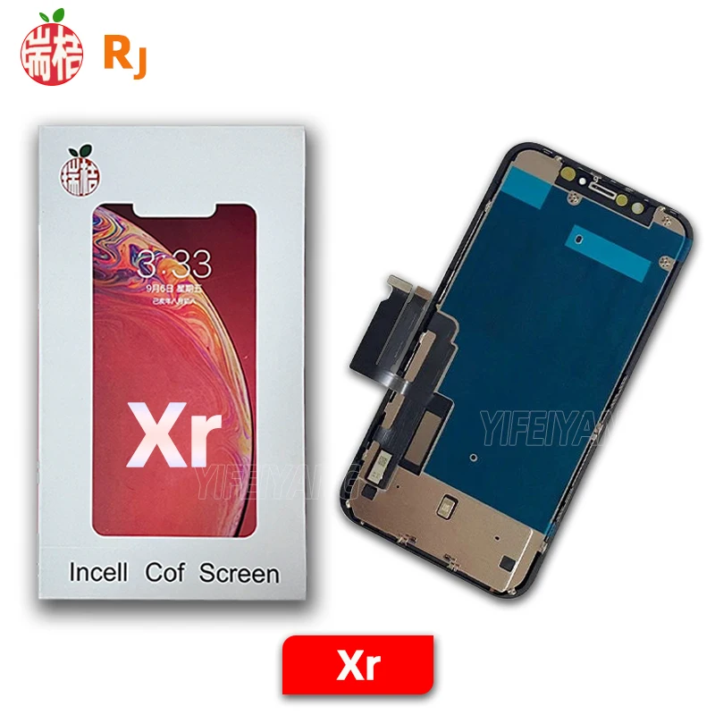 100% A+ RJ Incell LCD Touch Screen Digitizer Assembly Display For iPhone X XS Max 11 12 Pro 12Mini 13 Mini 14Plus Replacement