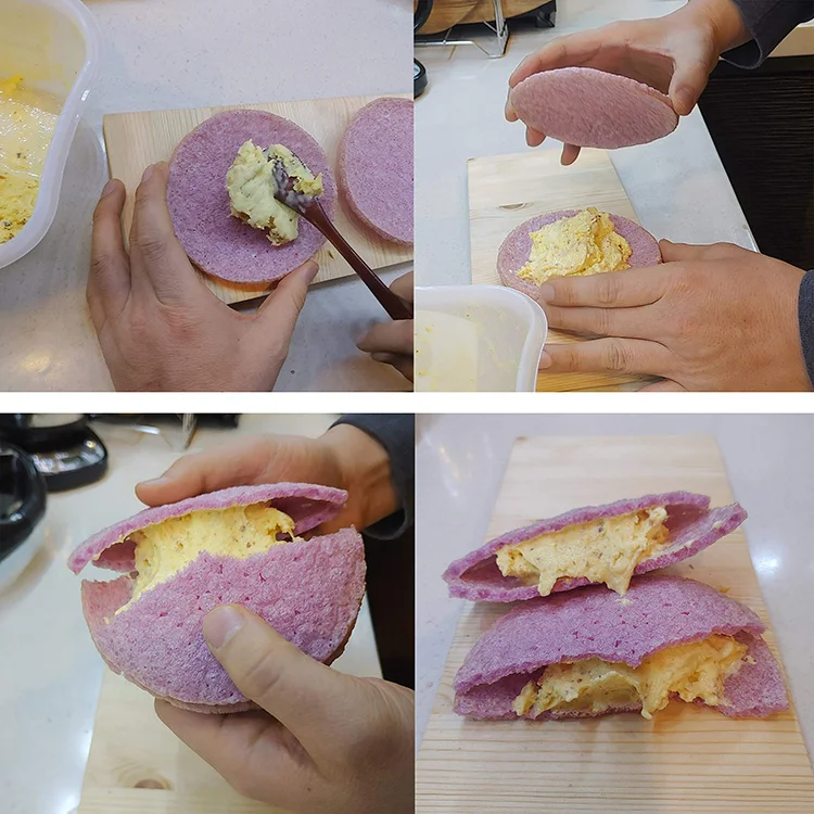 Tteokbokki Korean Rice Cake Making Machine Automatic Popped Puffing Rice Cake Making Machine