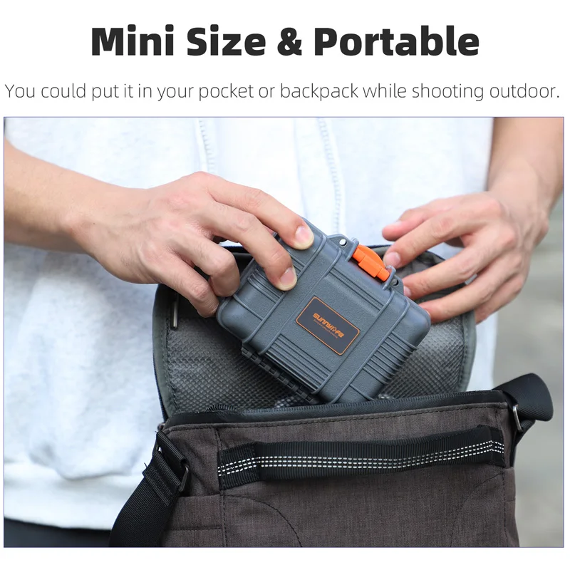 Mini capa dura para insta360 ace pro 2/1, portátil, à prova d'água, resistente a choques e à pressão para insta360 ace access