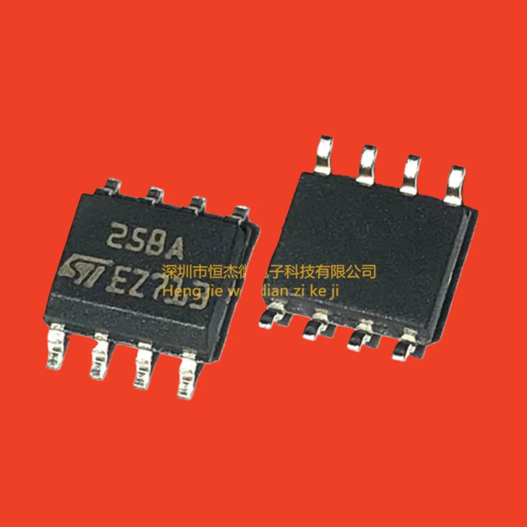 5 uds/nueva pantalla de seda original LM258ADT 258A SOP-8 parche chip amplificador operacional dual de baja potencia