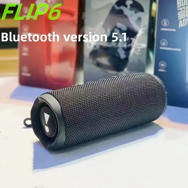 Flip6 Bluetooth Audio Multi-FunctionTWS Audio Caixa De Som Outdoor Portable Subwoofer Wireless Home Theater Dual Speaker