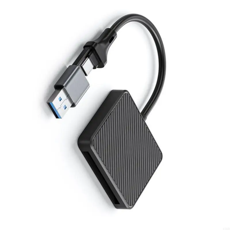 C90F Versátil CFCARD Reader com USB Tipo C e A Interfaces CFEXPRESS CARDE LEITOR para conectividade sem esforço