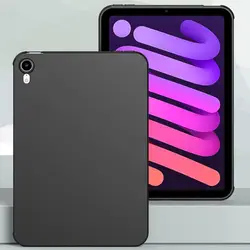 Для iPad Mini 6 8,3 ''чехол для планшета 2021 тонкий дизайн мягкий силиконовый защитный черный чехол для iPad A2568