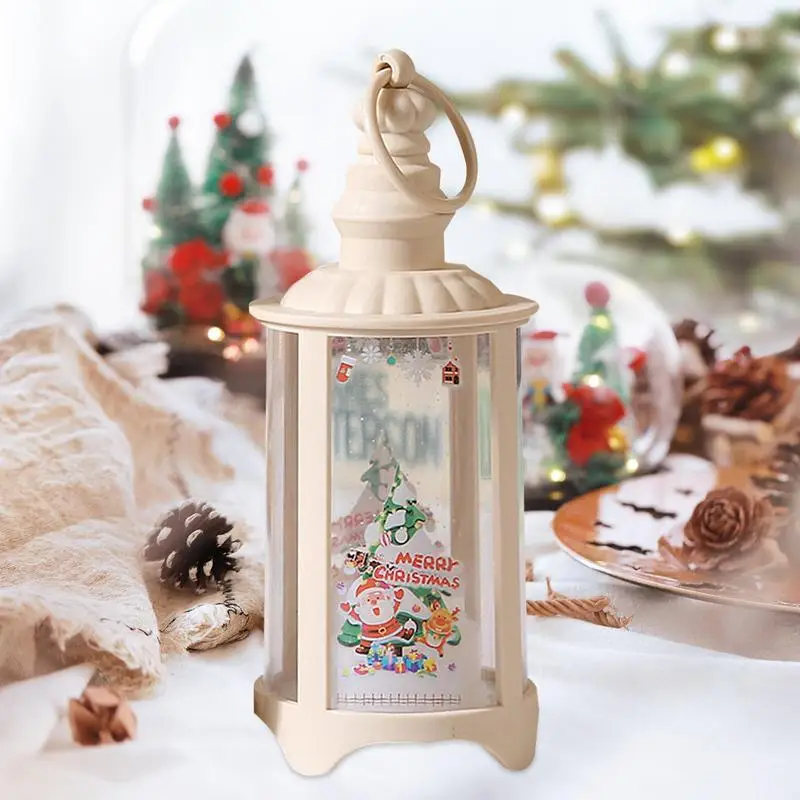 Lampada di natale LED decorazione a mano di natale lanterna di Halloween riutilizzabile Hang Night Light per Bar Garden Landscape Indoor Outdoor