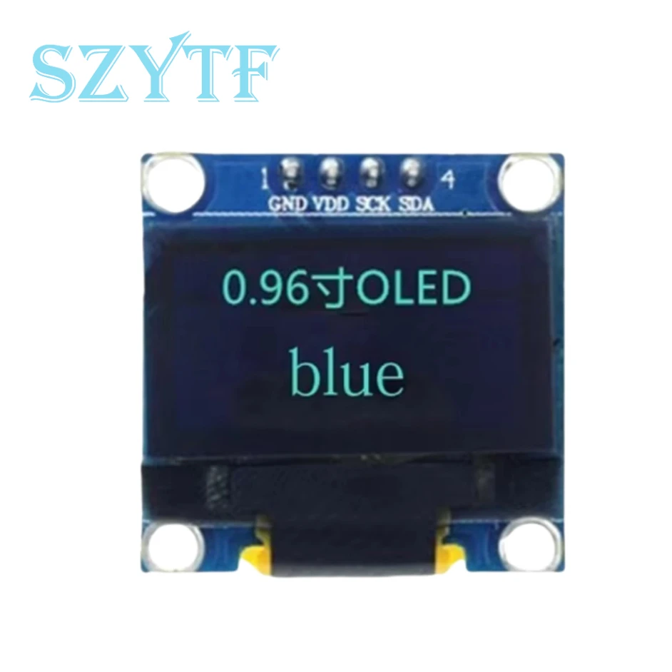 Blue/White/ Yellow Blue Color 128X64 OLED LCD LED Display Module For Raspberry Pi Arduino 0.96 I2C IIC Serial
