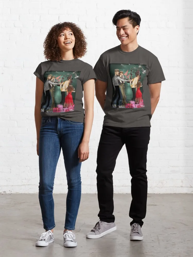 The Princess's Parents, the King and Queen See Her Off on Her Quest Classic T-Shirt