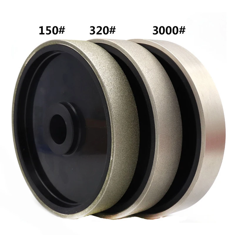 150mm 6 Inch Electroplated Diamond Parallel Grinding Wheel Polishing Disc for Car Paint, Wood & Metal Processing