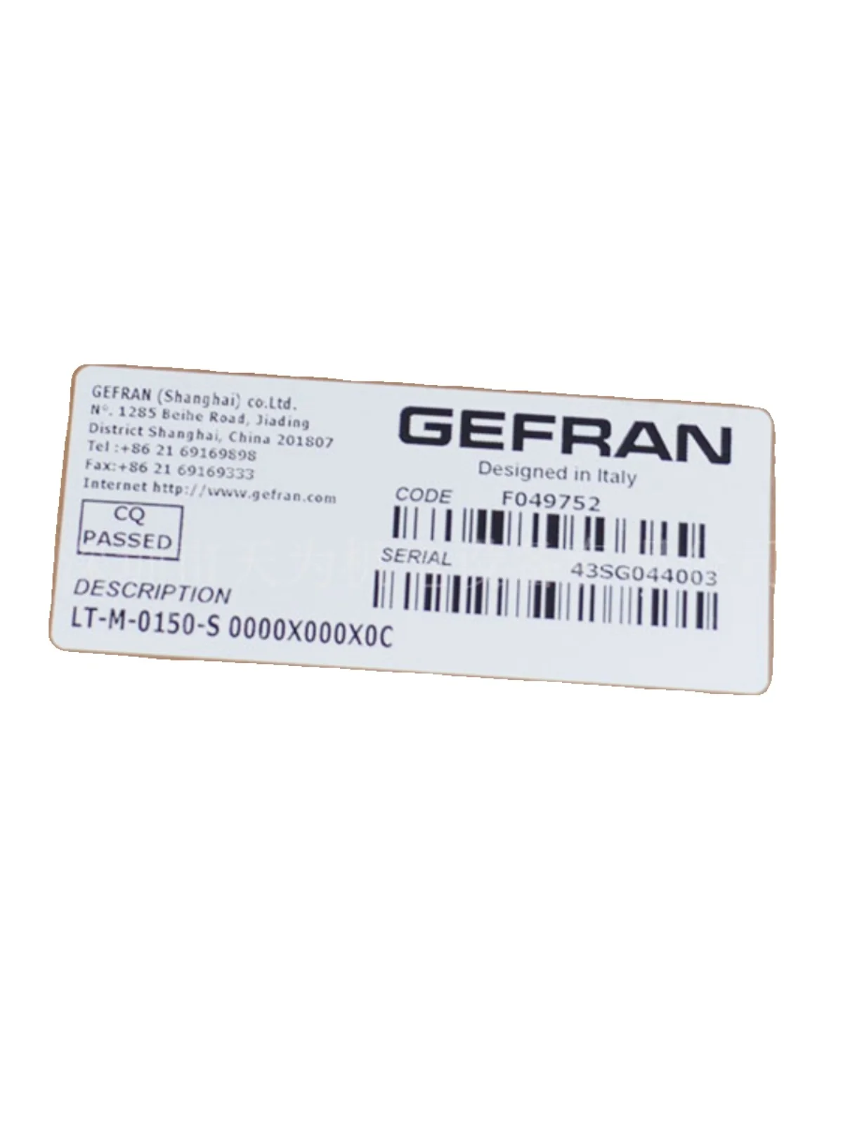 Brand-new Original GEFRAN Geoffrey LT-M LT-M-0150-S0000X000X0C Linear Displacement Sensor.