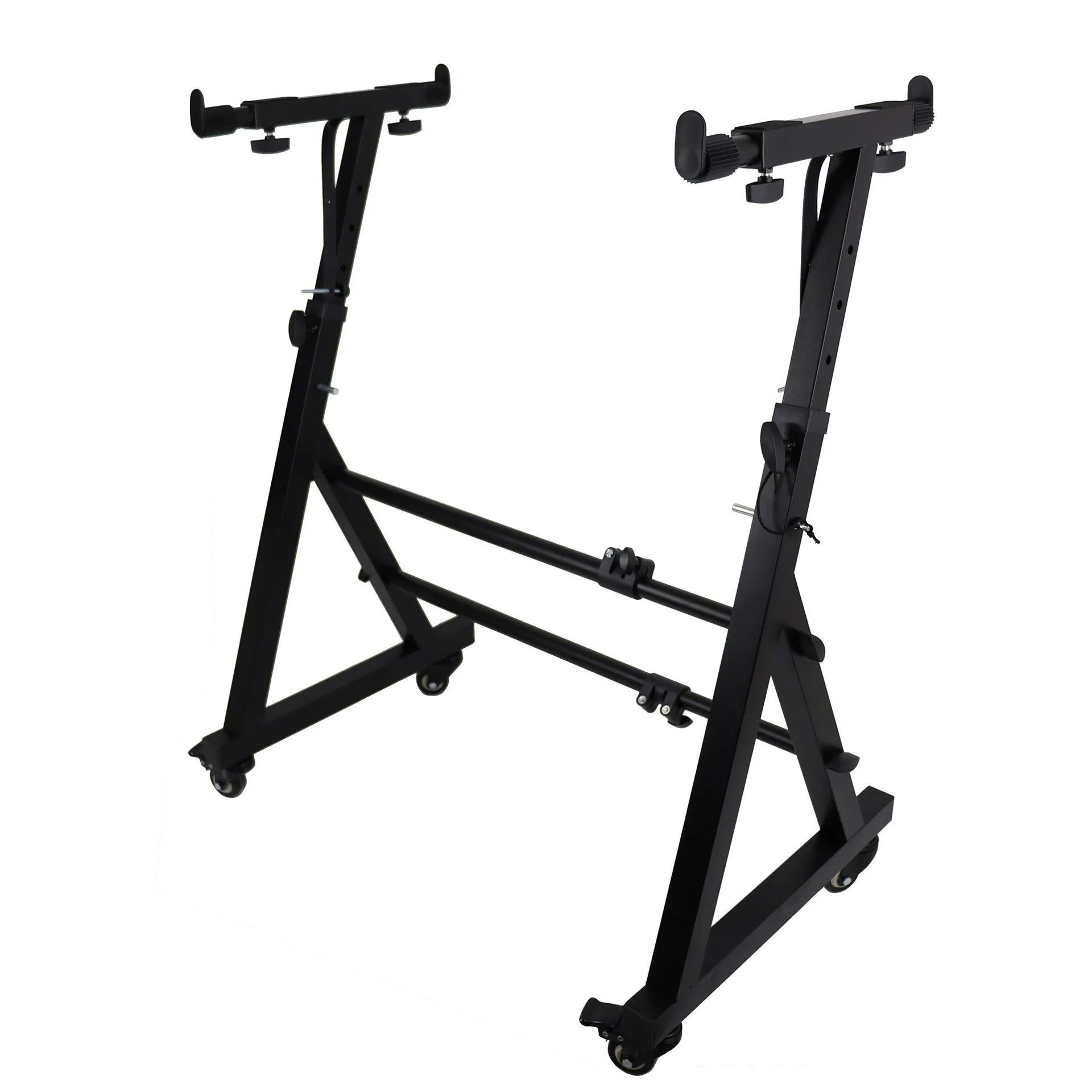 Z-type stand portable universal piano stand electronic piano stand pulley convenient mobile electronic piano