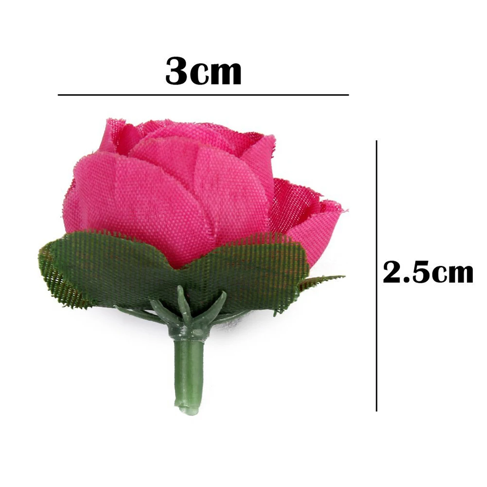 

60pcs Rose Heads Lifelike Wedding Roses Wedding Flowers Rose Flower PinkBridal Bouquet Party Home OfficeReusable