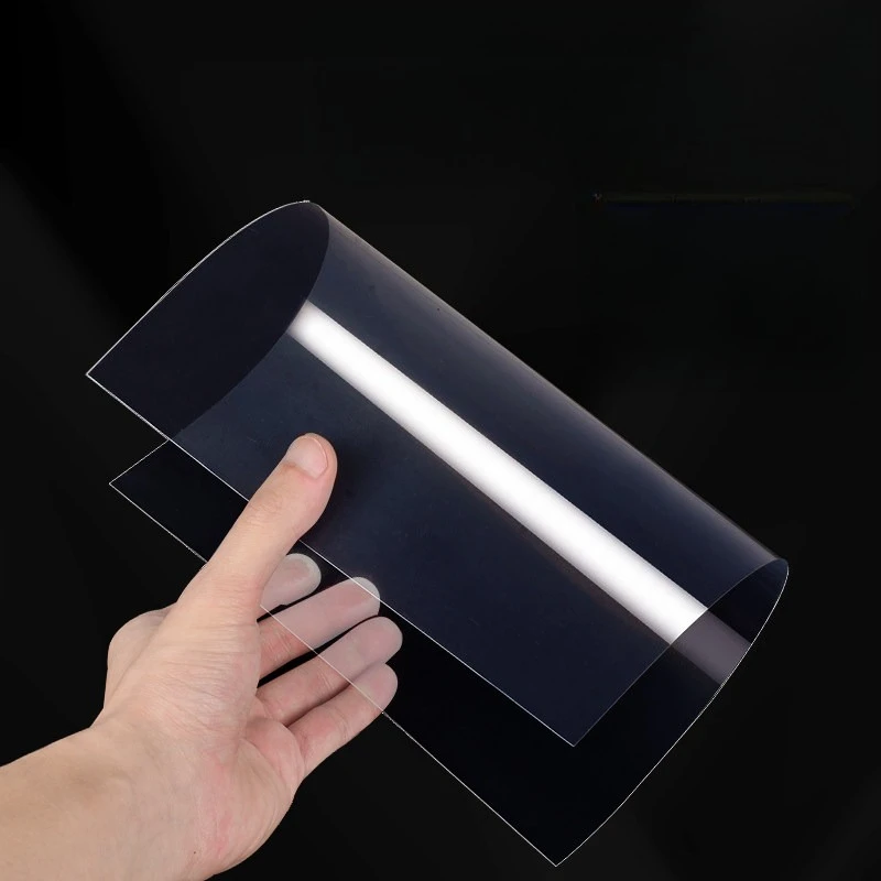 Transparent PVC Sheet Plastic Plate PET/PC 100x100 200x200 300x300 210x297  A4 A3 Thickness 0.2 0.8 2 3 4mm for DIY crafts