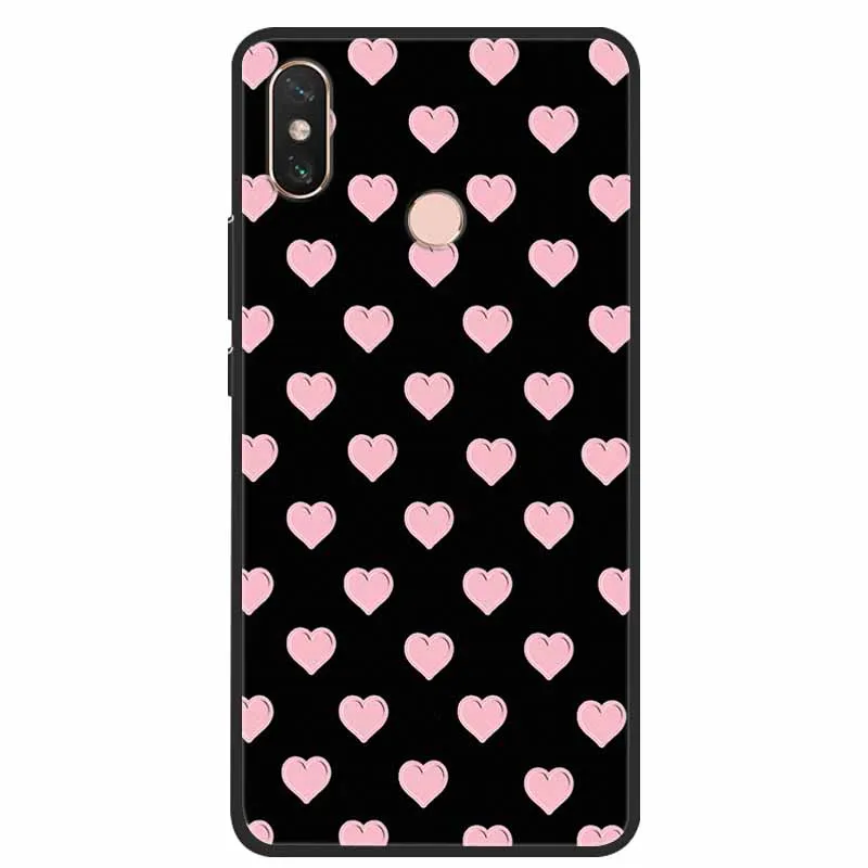 For Xiaomi Mi Max 3 Case 3D Flower Emboss Soft Silicone Phone Back Cover Case For Xiaomi Mi Max 3 Max3 Coque M1804E4A Fundas