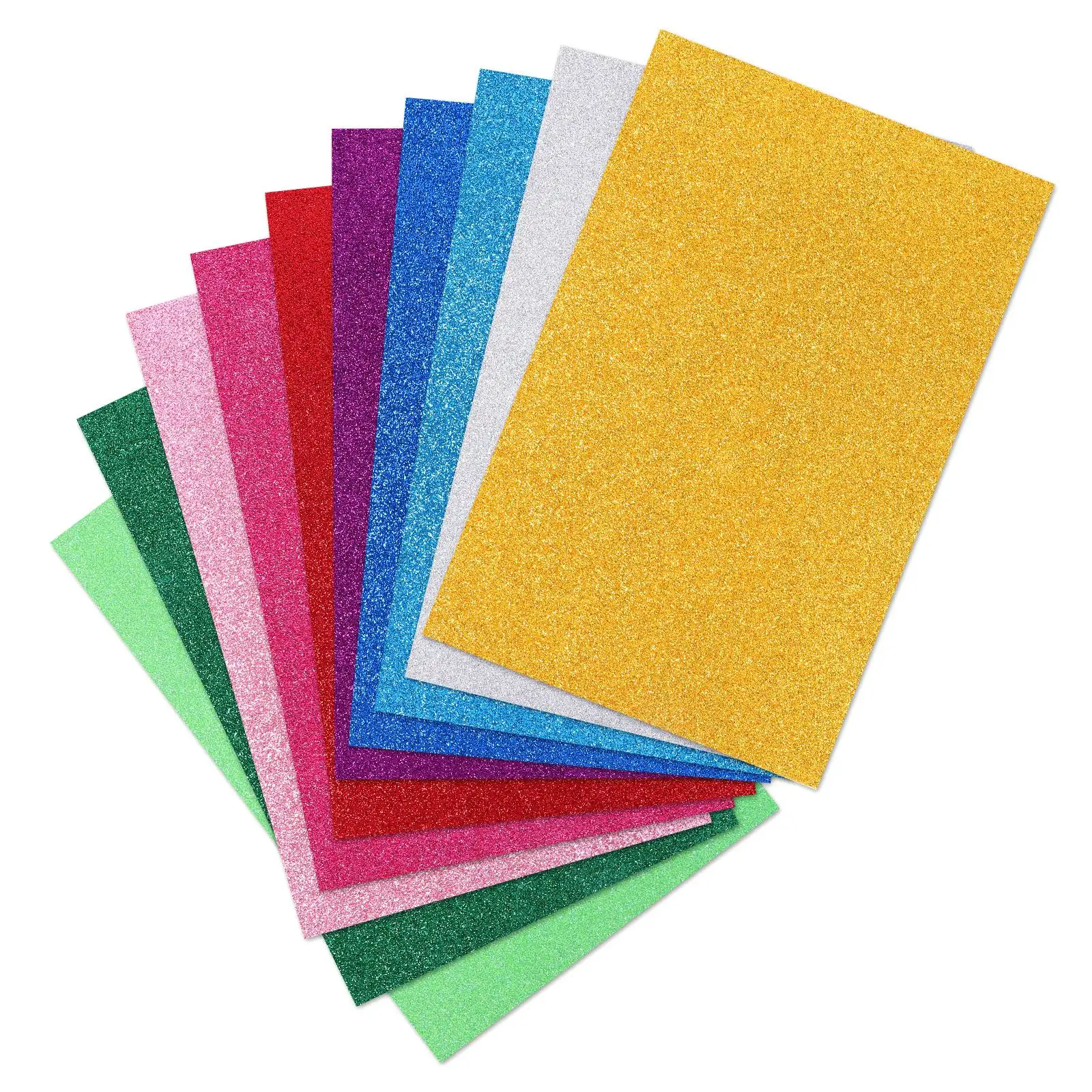 

Foam Pads for Crafting Sponge Paper Material A4 Glittering Child Letters Crafts