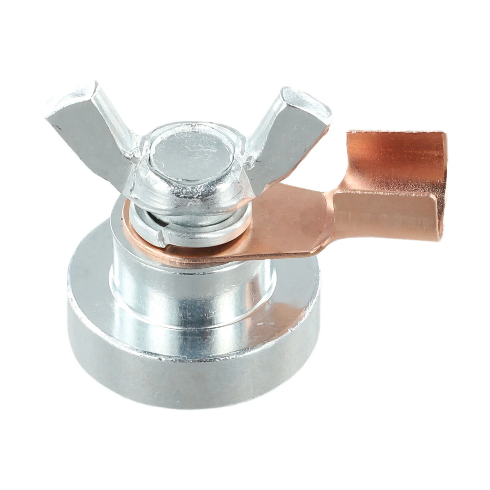 Magnetic Welding Ground Clamp Iron Absorber Tool For Fast Secure Grounding On Flat Or Curved Metal Surfaces