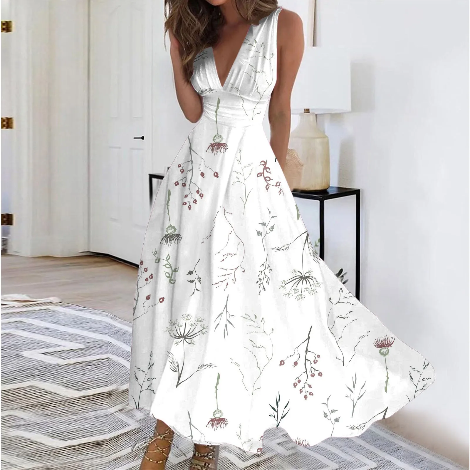 

Women's Slip Dress Spring/Summer 2024 Sexy Outfit for Clubbing Tie Dresses for Women Evening 22w Dress