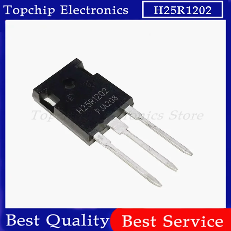 5 uds H25R1202 H25R1203 TO-247 Transistor igbt tubo de efecto de campo potencia, tubo de alimentación cocina de inducción igbt