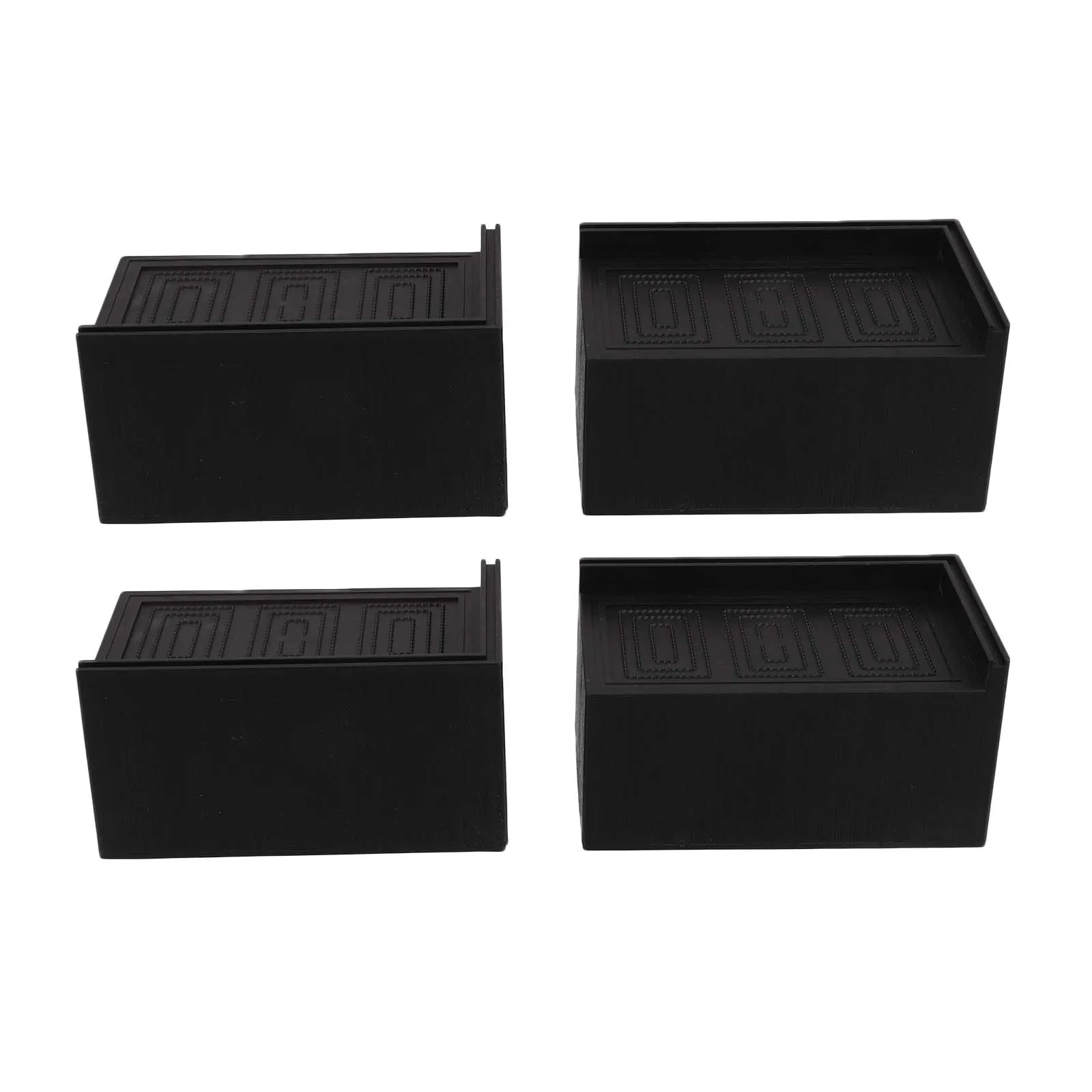 

4Pcs Furniture Feet Pads Heavy Load Capacity Risers for Hardwood Floors Anti-Slide Levelers for Sofa Bed Cabinet