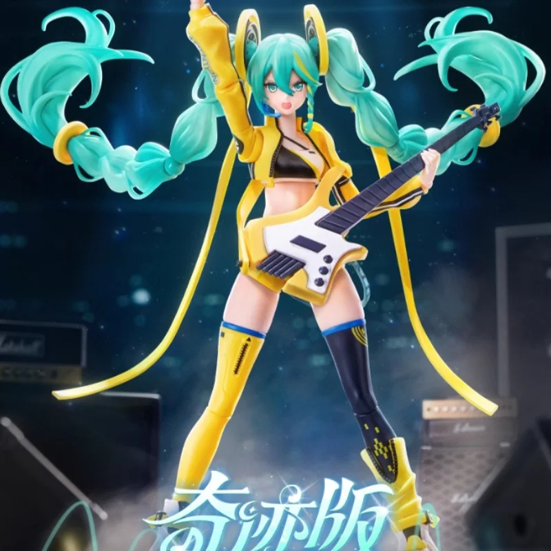 

Blokees Blockman Super Movable Miracle Edition HatsuneMiku Future Leap Sound Mang Genuine Authorized Toy Birthday Gift