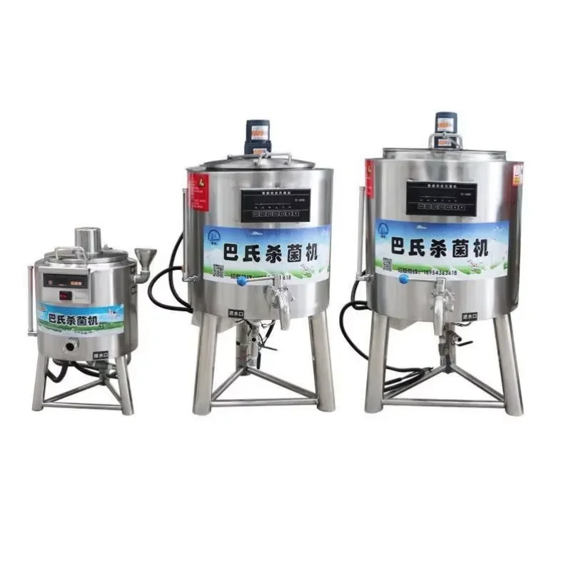 Commercial Yogurt Maker Machine 50L to 500L Capacity Small Dairy Milk Pasteurizer Equipment for Home Business Production Use