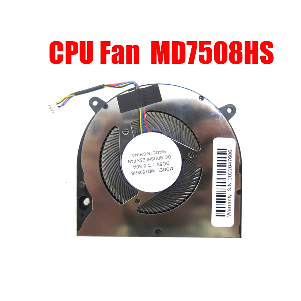 Cooling Fan MD7508HS DC5V 0.50A 4PIN New This fan has four types