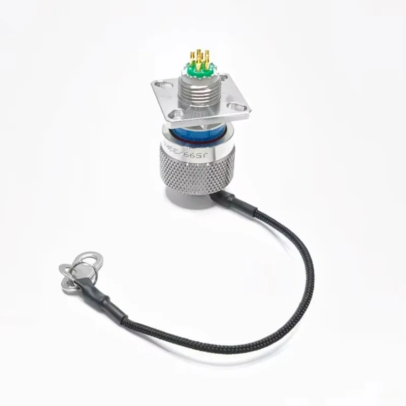 Factory Direct J599/20KA35SN-H+J599/33K09C GJB599A Circular Connector 3-Thread Shielding Aerospace Socket Assembly