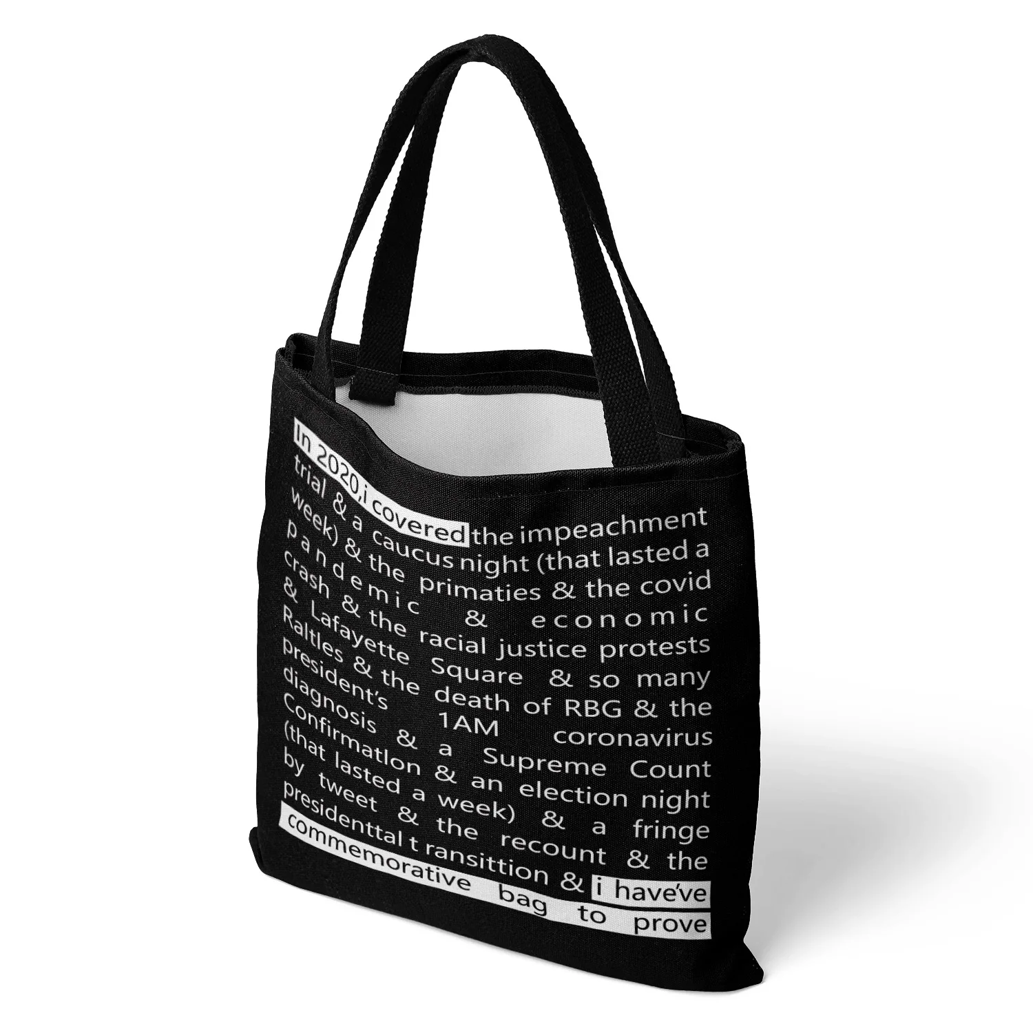 Newspaper Bag Gift Handbag Fashion Handbag Large Capacity Shopping Totes Ladies Shopping Bag Can Be Personailzed