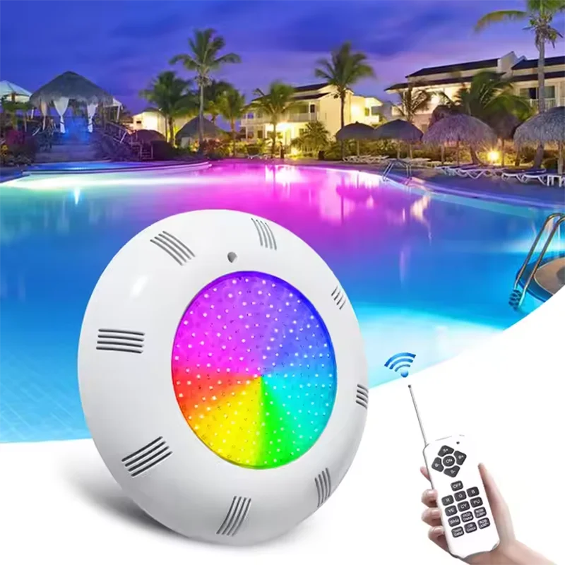 

Водонепроницаемый RGB LED светильник IP68 для подводного освещения бассейнов, меняющий цвет, для плавательных бассейнов