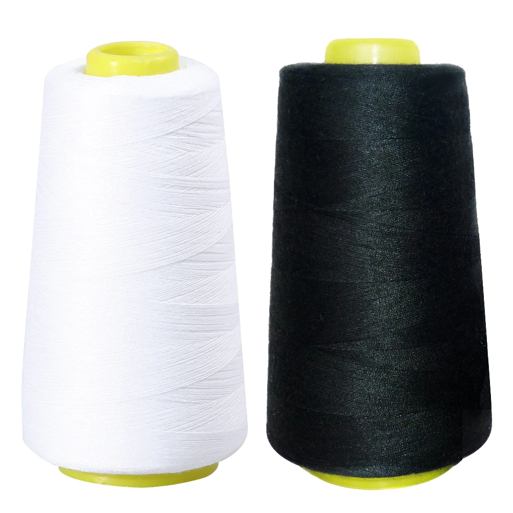 2pcs Sewing Thread Machine DIY Duty 3000 Yard Textile Home Industrial All Purpose Sewing Thread Quilt Spools Clothes Pants