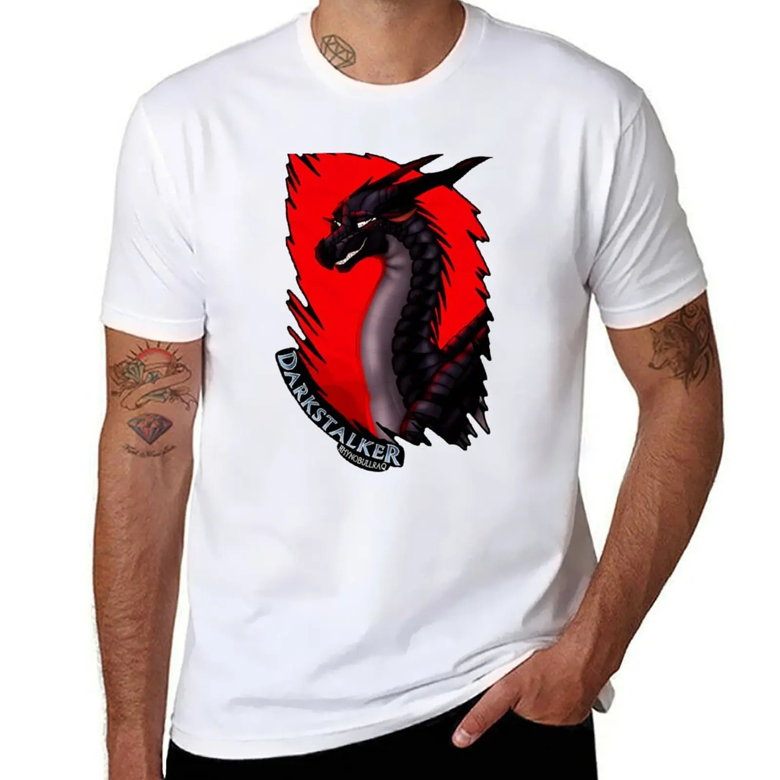 

Darkstalker Wings of Fire Legends T-Shirt men t shirt cotton 100% man t shirts high quality luxury brand T-Shirt