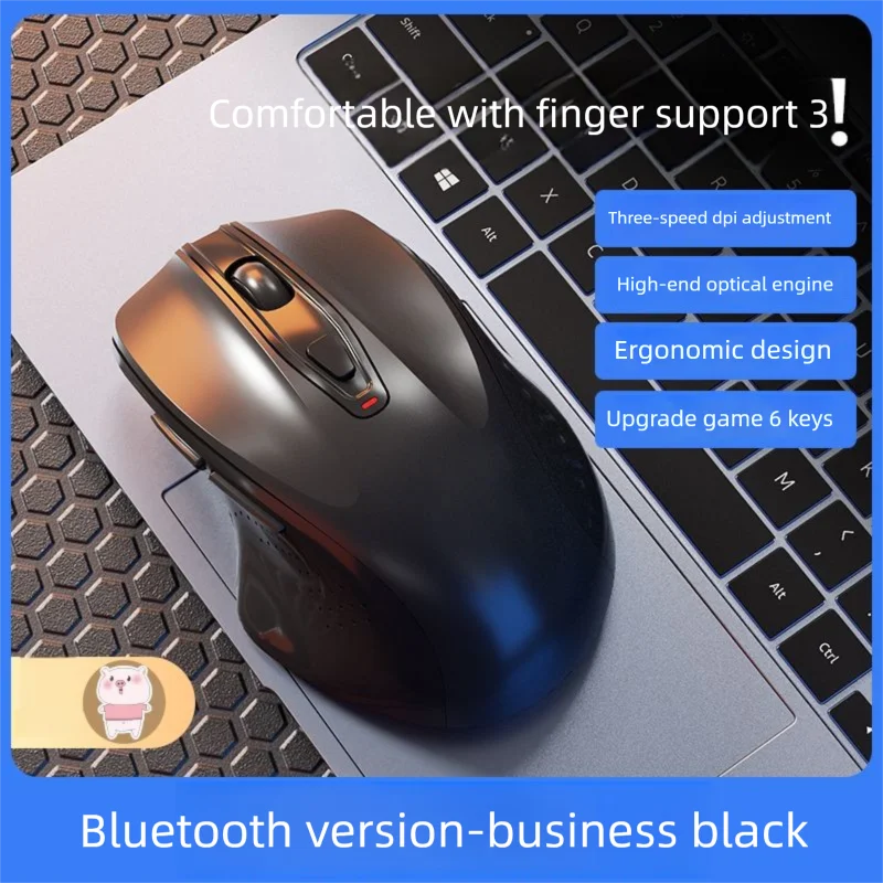 

USB Wireless Bluetooth Dual Mode Mouse Rechargeable Silent Gaming E-Sports Suitable for Laptops and Tablets Mouse