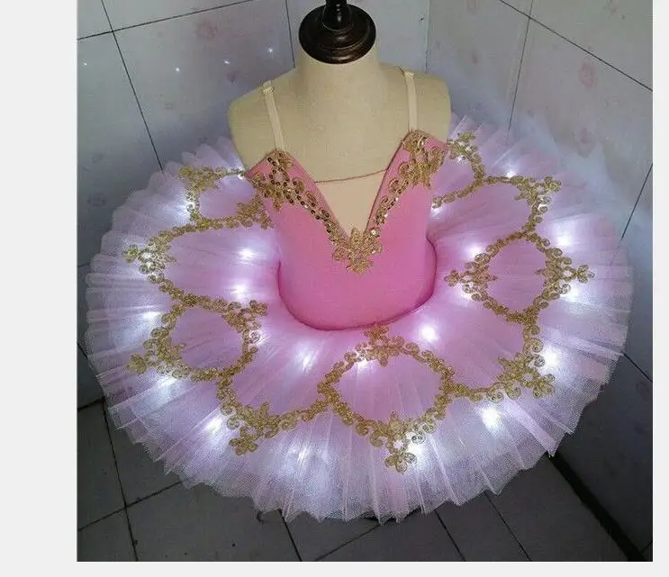 

1 шт./партия, детское балетное платье с вышивкой