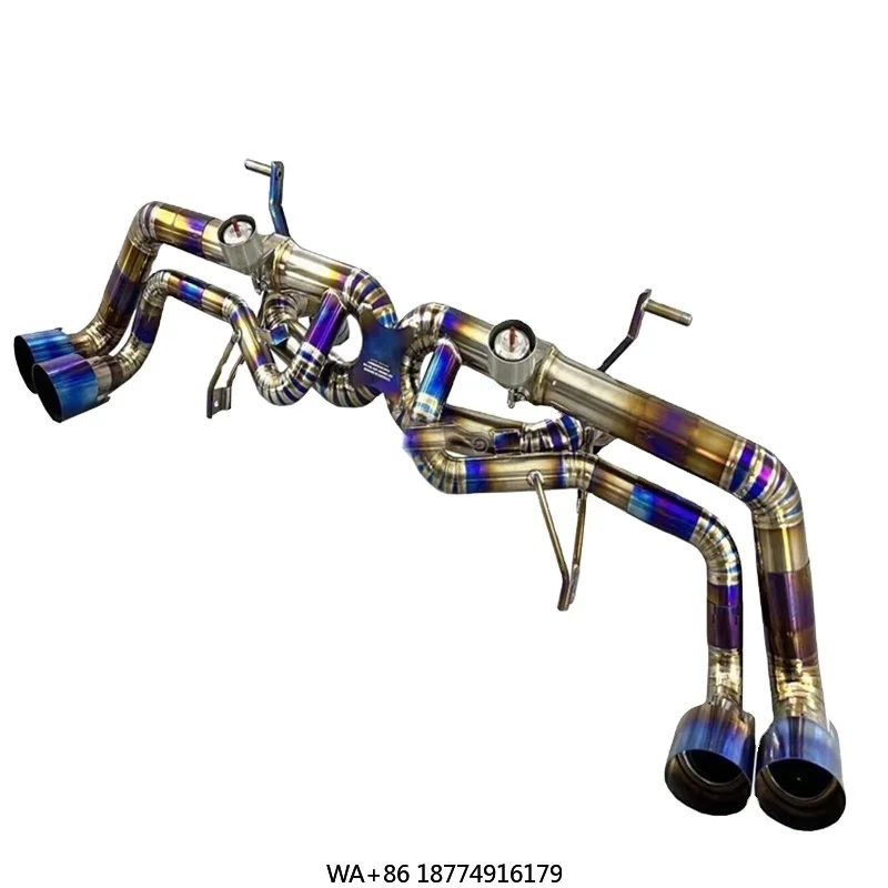 

Высококачественная выхлопная система Catback для Huracan 5,2 LP580/LP610 2014-2019, глушитель выхлопной трубы из сплава из нержавеющей стали