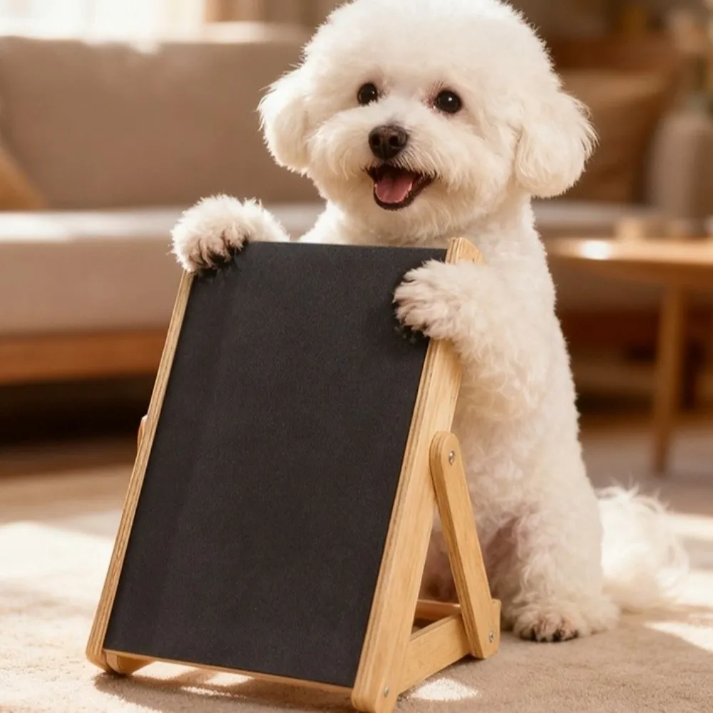 

Регулируемая по высоте деревянная доска для когтей собак, складная, износостойкая, для стрижки и полировки когтей, для домашних животных