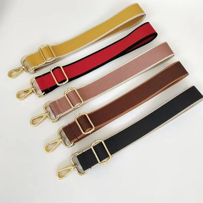 Simple Solid Color Shoulder Strap Wide Edge Replaceable Single Shoulder Bag Strap Adjustable Bag Strap Accessories