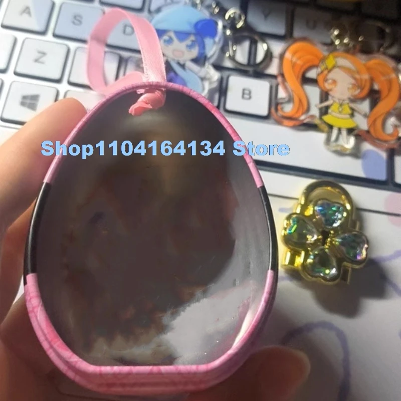 Hinamori Amu Cuori Uova Anime Shugo Chara Cosplay Modello di uovo Puntelli Può aprire Gioielli di stoccaggio Regali di Natale Accessori Ciondolo