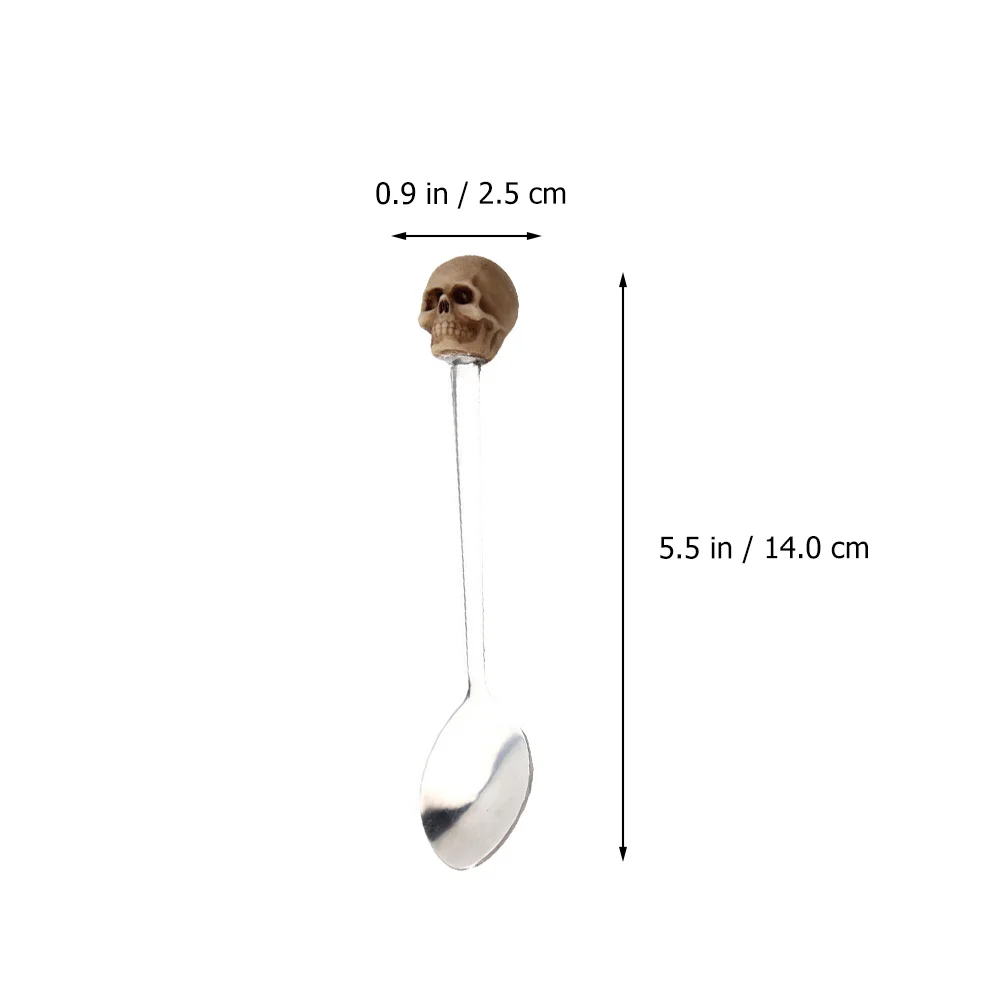 

1Set Fork Spoon Stainless Steel Appetizer Dessert Tableware Reusable Smooth Edges Metal Picks for Home Bar Cafe