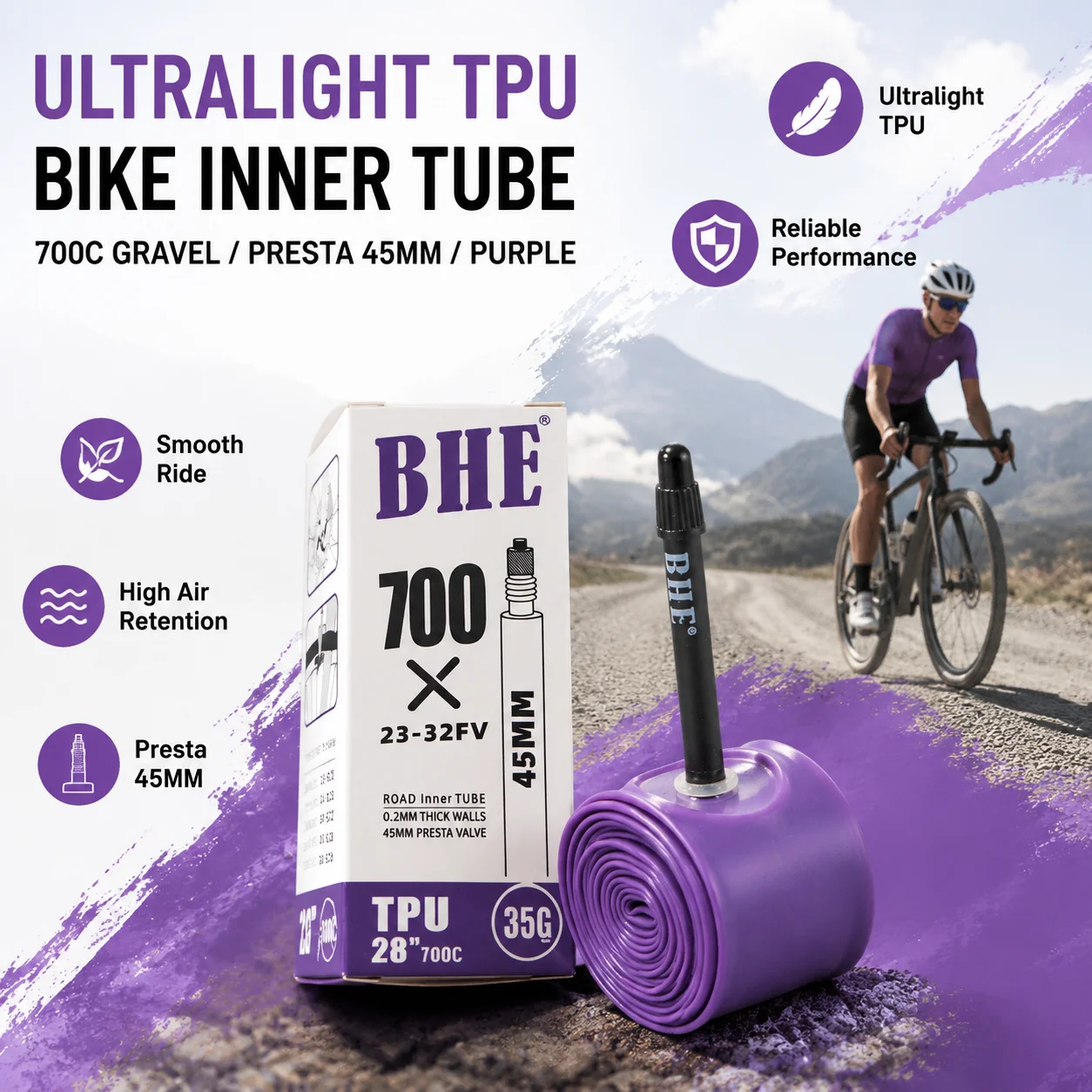 1 szt. Dętka rowerowa TPU Lekk – Cycling Gear Gravel recenzja i cena