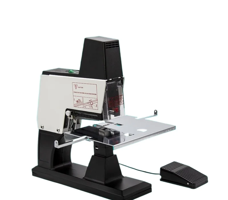Electric stapler flat binding horseback binding machine desktop