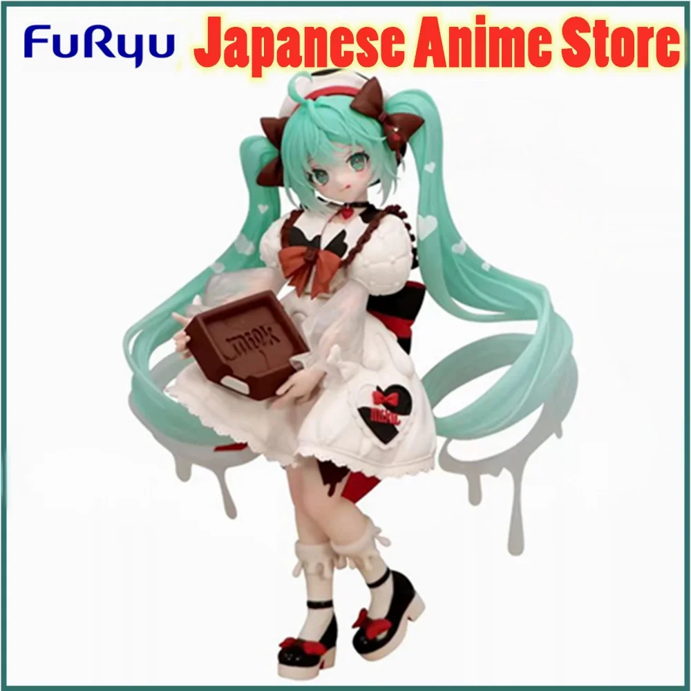フリュー-オリジナル-初音ミク-x-チロル-トリオ・トライ・イット-フィギュア-アニメ-アクションフィギュア-チョコレートミルクver-模型コレクターのおもちゃコレクション