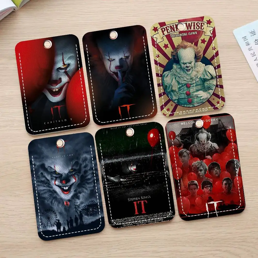 الكلاسيكية الرعب سلسلة I-ItS فيلم مكتب التموين الرجال والنساء بطاقة الائتمان Keyrings بطاقة الطالب حامل بطاقة الهوية بطاقة الاعتماد #6