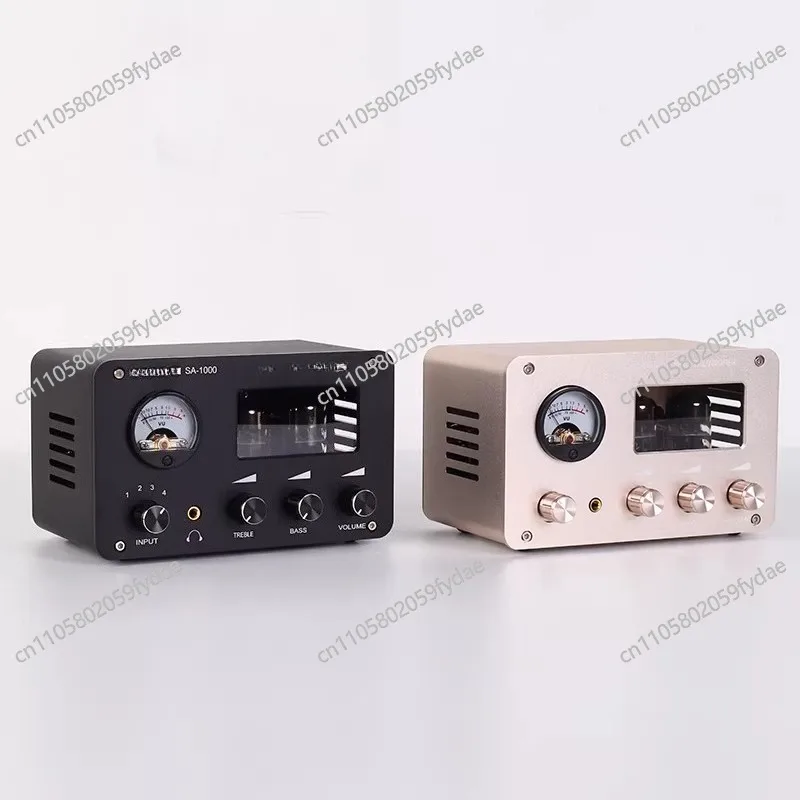 SA-1000 Multi-Input Hifi Amplifier Front-Level Fever Tube 4 in And 2 Out Line Conversion Lossless Switch Audio Distribution
