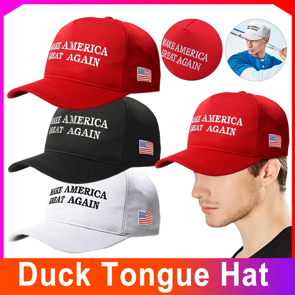 2024 Donald Trump Merchandise MAGA American Trucker Hat Make America Great Again Slogan USA Flag KAG Baseball Cap