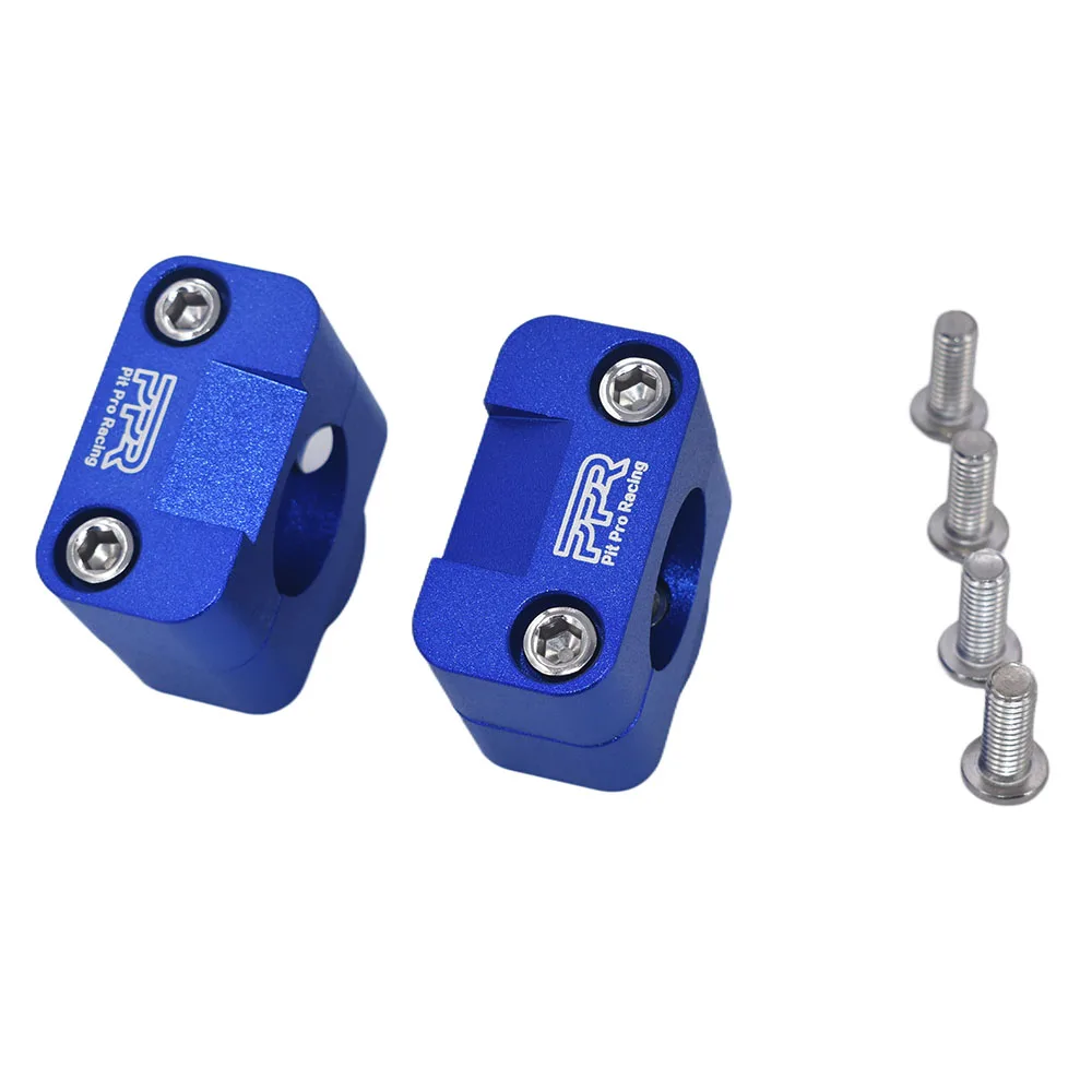 Handlebar Bar Risers Mount Clamp Adapter 7/8 - 1 1/8 Universal Solid Mounts for Motorcycle CRF YZF KXF KLX Chinese Dirt Pit Bike