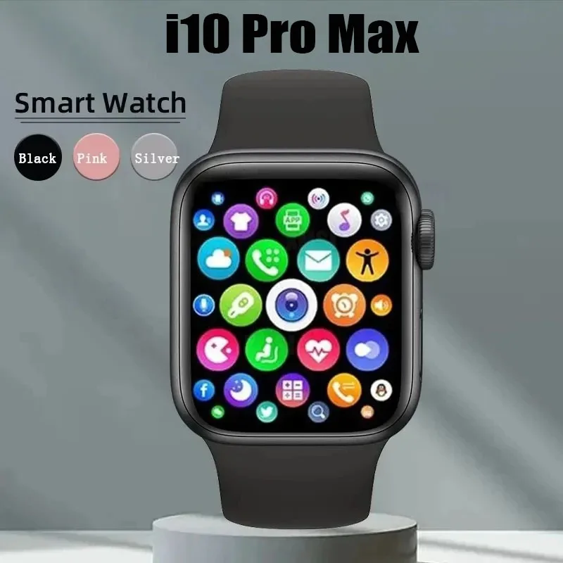 New Smart Watch i10 Pro Max Series8 Smartwatch 1.8inch Bluetooth Call Heart Rate Women Men Series 8 Smartwatch PK X8 Max